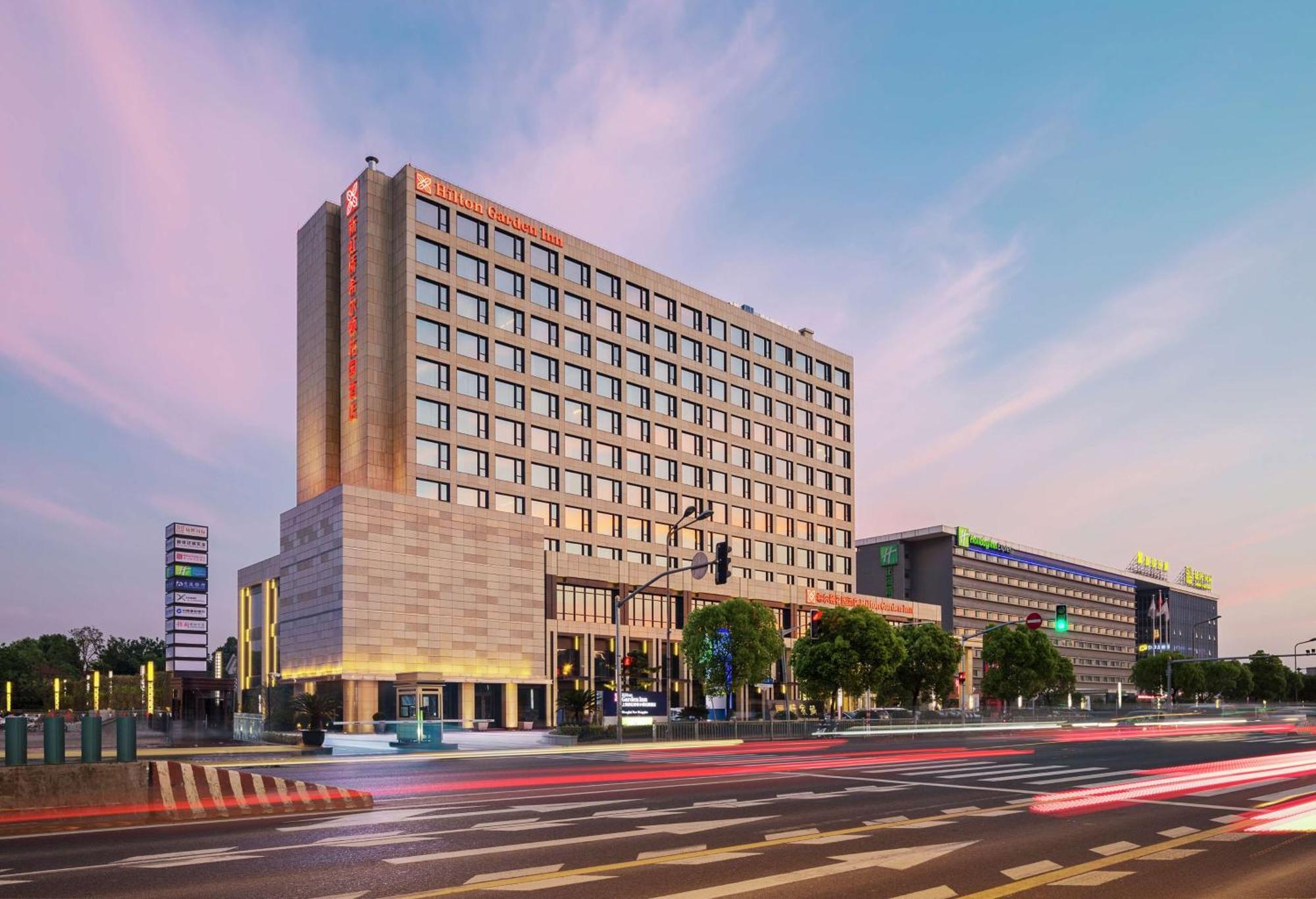 Hilton Garden Inn Shanghai Hongqiao Necc Eksteriør billede