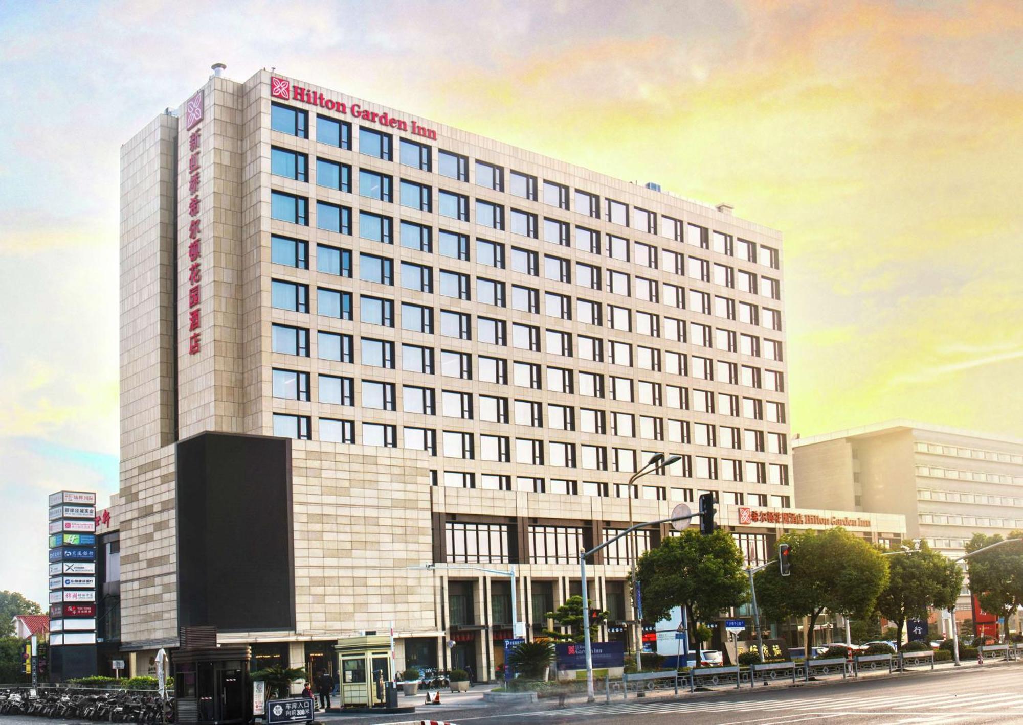 Hilton Garden Inn Shanghai Hongqiao Necc Eksteriør billede