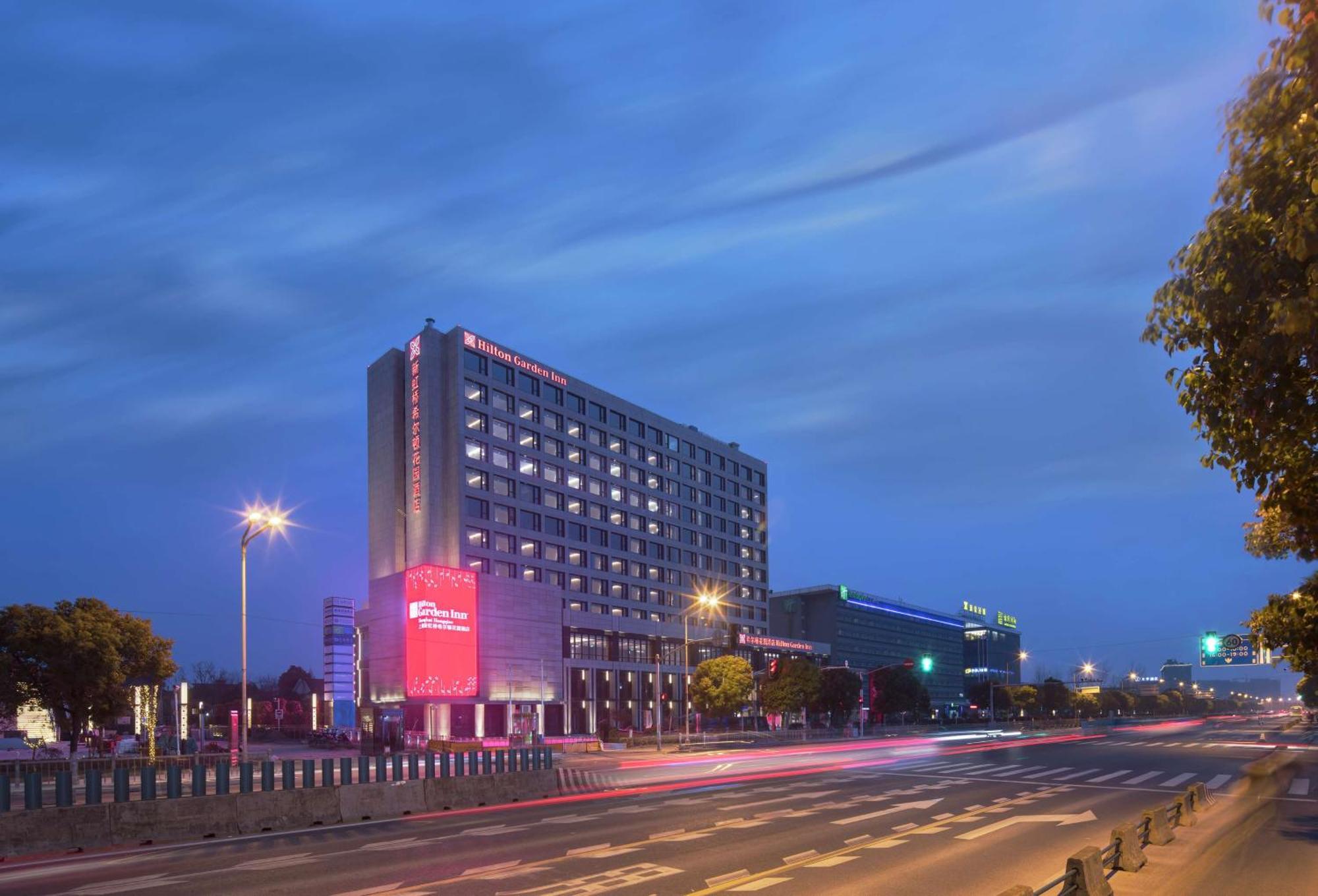 Hilton Garden Inn Shanghai Hongqiao Necc Eksteriør billede